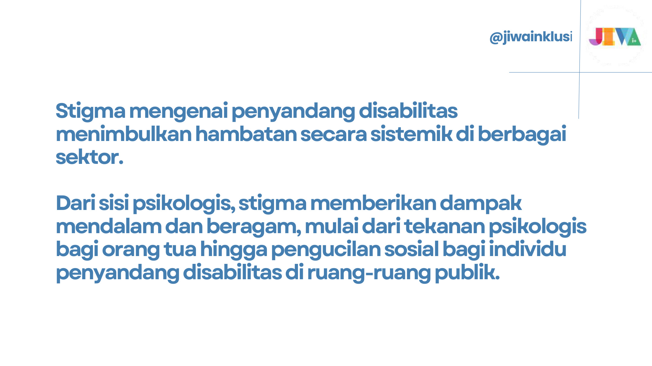 Slide 20 dari presentasi Diversity, Equity, and Inclusion (DEI): Dari Stigma ke Dukungan